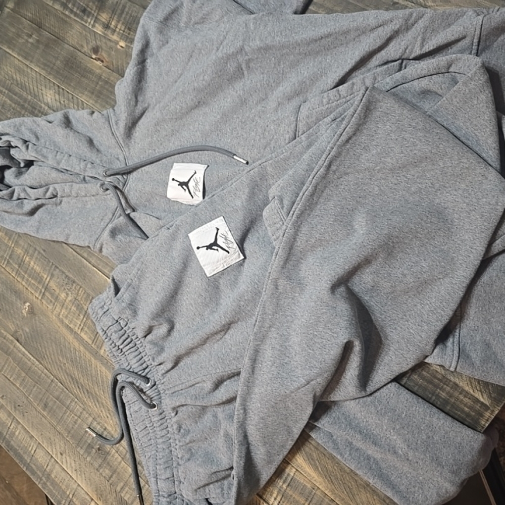 Jordan Gray Sweatpants Essential Comfort